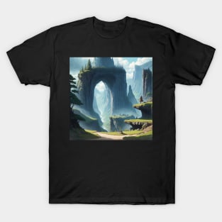 Mysterious Fantasy Archway T-Shirt